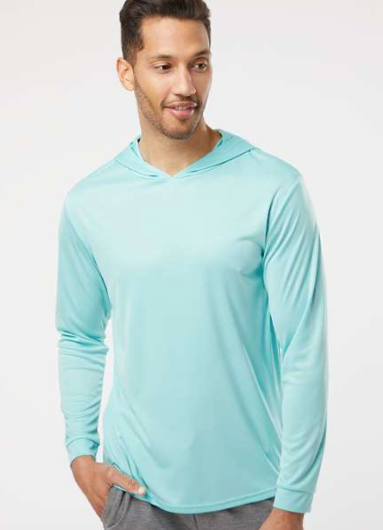UPF 50+ Hooded Long Sleeve Performance T-Shirt